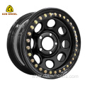 4x100 steel wheels 17x8 offroad tires and rims